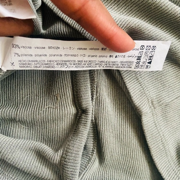 Zara Knit Button Down Casual Lightweight Slim Fit Vest Tank - Picture 7 of 9